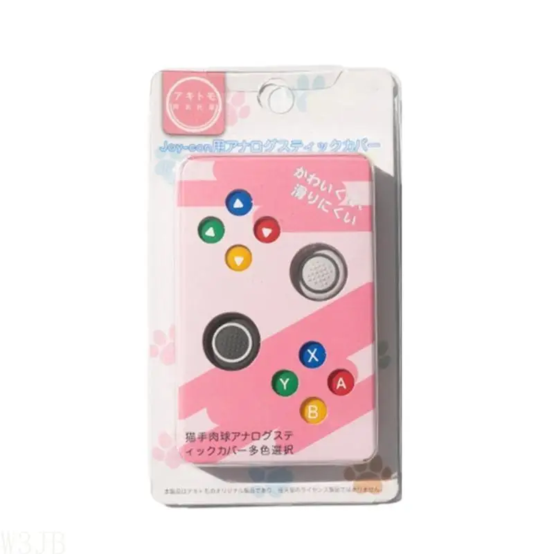 W3JB Set mit 10 Silikon-Joystick-Kappen für Game-Controller-Reparaturzubehör – Detail 7
