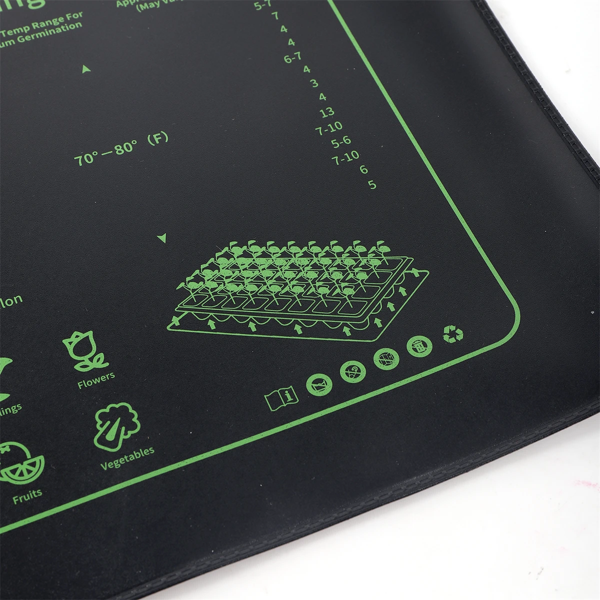 230V 20W Garden Seedling Heating Pad Plants Heating Pad Pot Bonsai Fish Tank Keep Warming Seed Starting Germination Tool