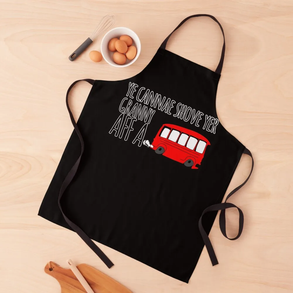 

Cannae Shove Yer Granny Apron Household Items Kitchen Kitchen For Man christmas kitchen cloths Utensils For Apron