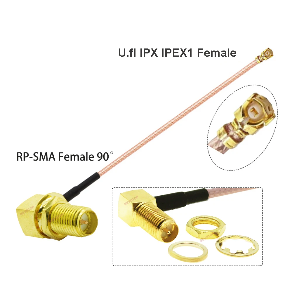 SMA Fêmea para UFL, U. FL, IPX,