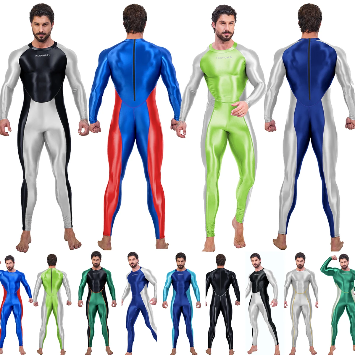 Combinaison,Combinaison de sport à manches longues pour femme