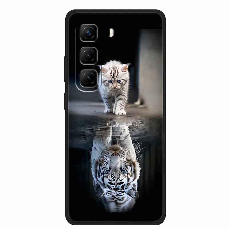 Stylish Painted Soft TPU Silicone Phone Case - Fashion Back Cover