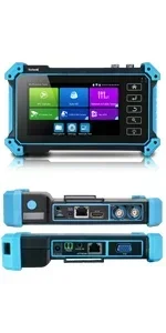 IPC-5200/5100 Plus 8MP 4K AHD CVI TVI CVBS IP Camera Test 5.4" IPS Touch Screen