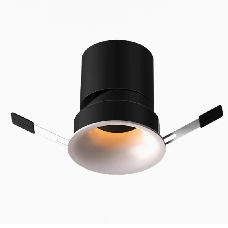 CANTH full spectrum eye protection deep anti-glare spotlights no frame downlights living room hill curved spotlights downlights