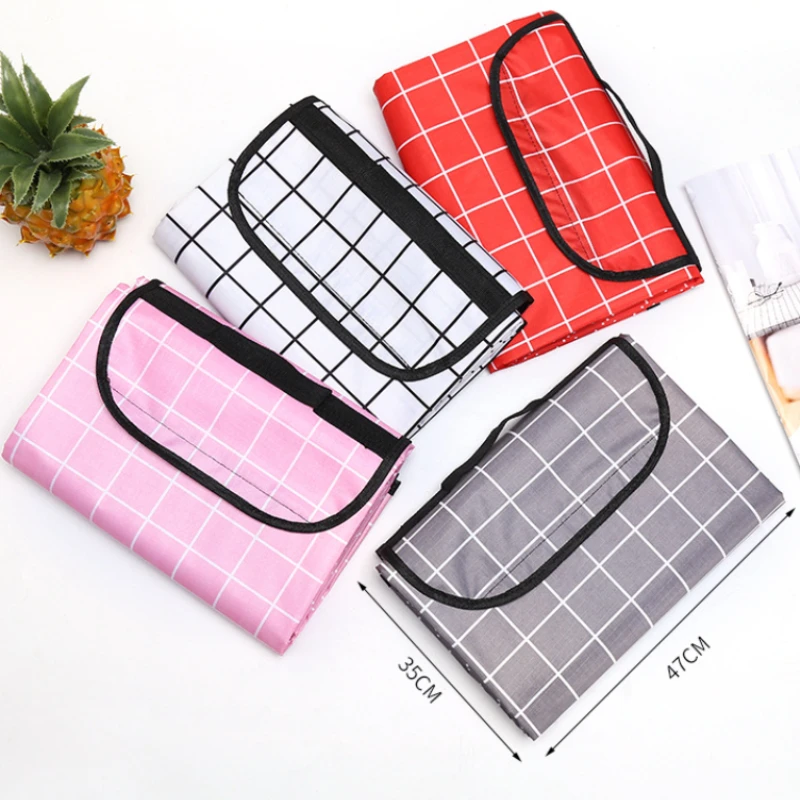 

150*150cm Ins Wind Picnic Cloth Outdoor Camping Waterproof Portable Beach Picnic Mat Park Picnic Lawn Mat