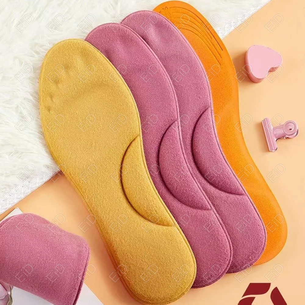 Selbsterwärmende Thermo-Einlegesohlen für Füße, warmes Memory-Schaum-Fußgewölbe-Stützkissen für Männer und Frauen, Wintersportschuhe, selbsterhitzende Schuhpolster – Detail 13