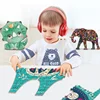 57*57cm Paper 500pcs Irregular Shaped Jigsaw Puzzles Rainbow Dog Animals Paintings Stress Reducing Toys Christmas Gifts 6