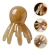 Eight-claw Comb Octopus Head Massager Massaging Scalp Gua Sha Tool Scratching Electric Resin Device Body 5