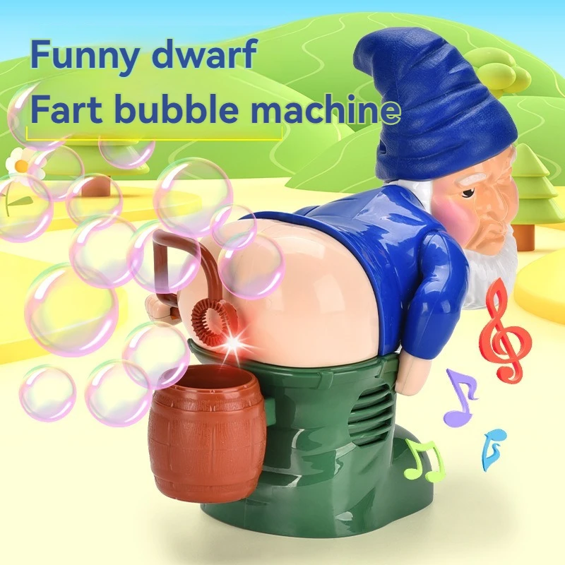Funny Santa Claus bubble machine with light and music bubble liquid novelty bubble machine tricky toys 3