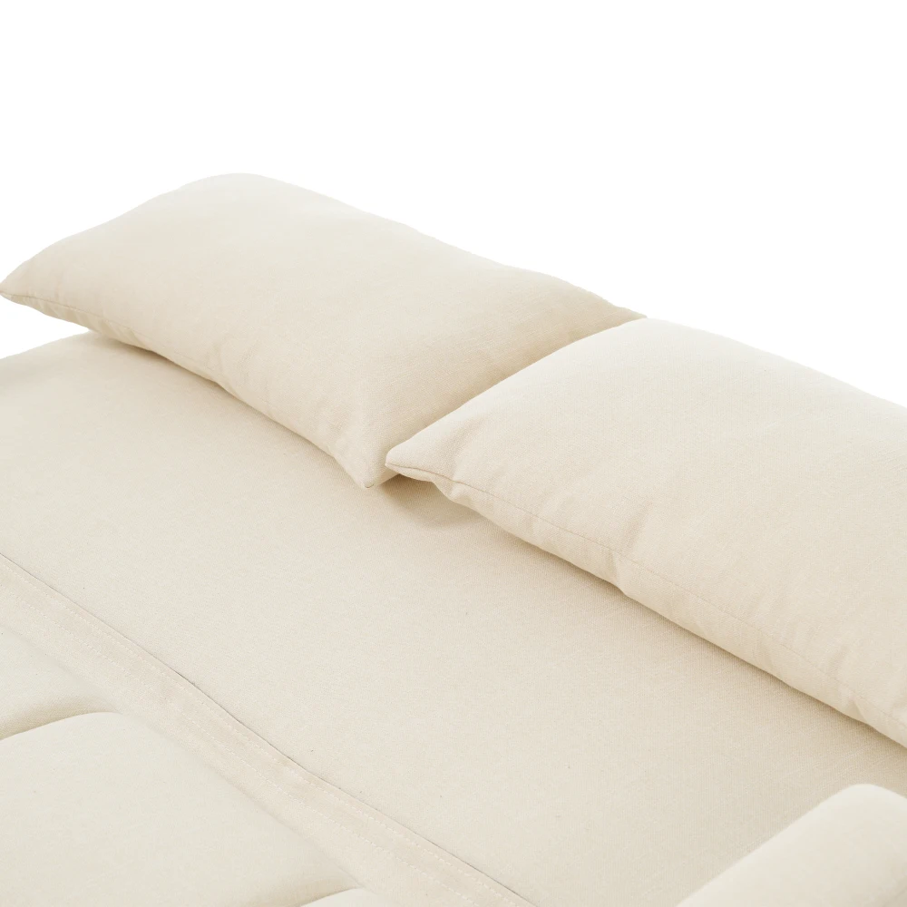 Multifunktionales Klappschlafsofa, Sofa mit verstellbarer Rückenlehne, ideal für kleine Wohnungen und Studentenwohnheime, 180 x 127 cm großes Komfort-Schlafsofa – Detail 18