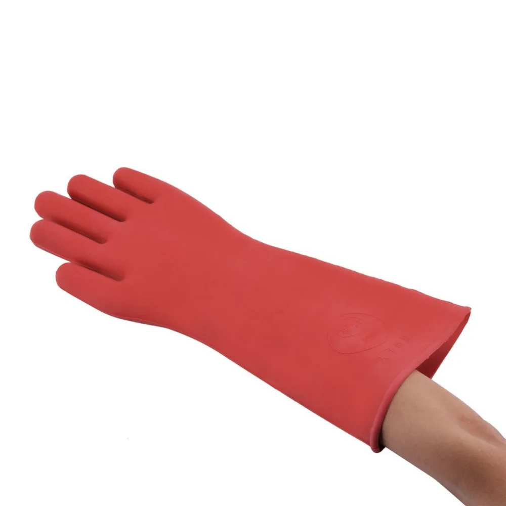 Anti-electricity Insulating Gloves 1 Pair 12kv 40cm