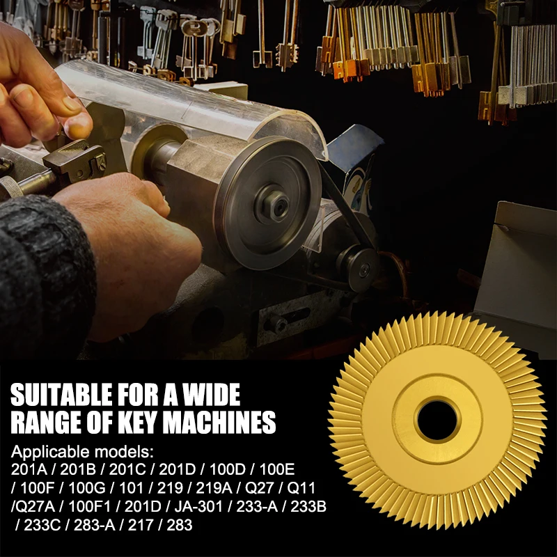 Locksmith Tools CMCP Saw Blade HSS 60mm/70mm Key Copy Machine Blade For Duplication Key Machine Milling Cutter Cutting Disc locksmith extractor tools lock repair tool lock pick set locksmith tools lock pick tools end milling cutter milling cutter