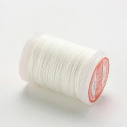 Premium Waxed Thread for Leather Crafting and DIY Projects (1 - White)