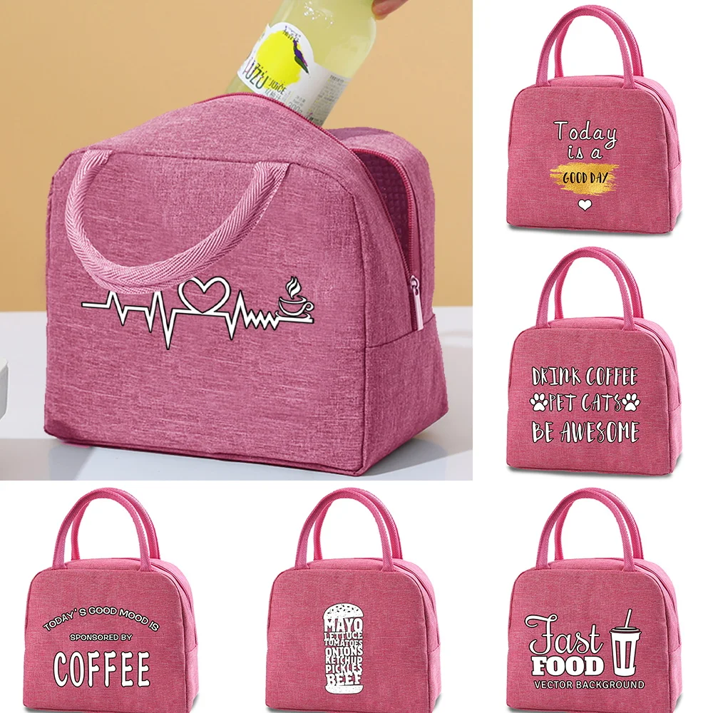 FoodPrintLunchBagNewCanvasCoolerBoxPicnicBagFashionLunchBagsCampingTravelHandbag.jpg