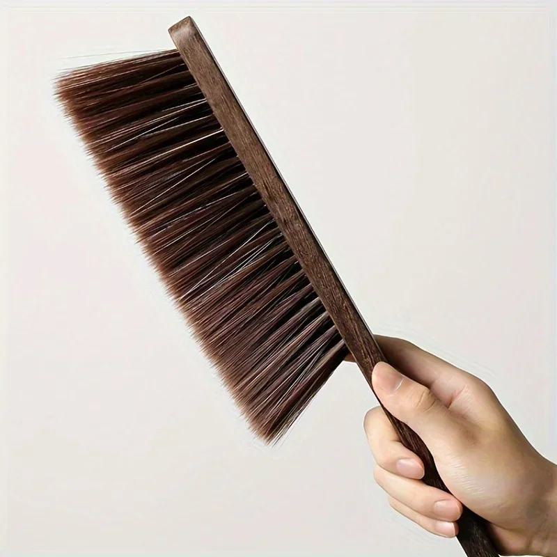 Cleaning Wooden Handle Brush - Long Handled Soft Bristled Brush, Used For Cleaning Cars/Beds/Sofas/Furniture, Dust Removal Brush
