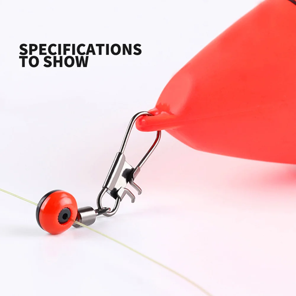 Fishing Floating Space Beans 50pcs/Lot Bobber Connectors Sea Fishing  Saltwater Tackle Swivel Equipment Metal Lure Accessories