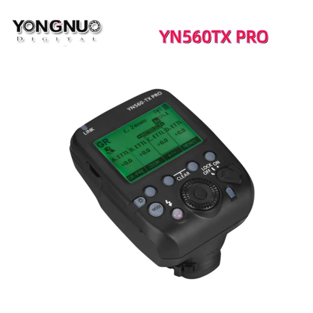 

YONGNUO YN560-TX PRO 2.4G On-camera Flash Trigger Wireless Transmitter for Canon DSLR Camera YN862/YN968/YN200/YN560 Speedlite