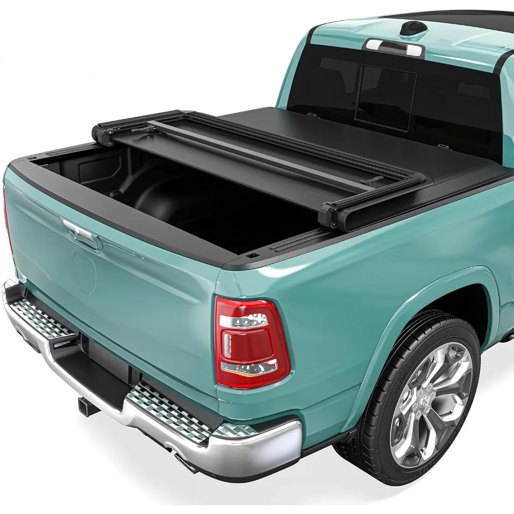 5.7FT FRP Hard Tri-Fold Tonneau 1