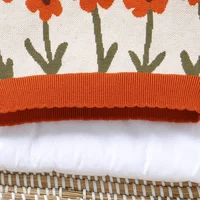 Autumn Baby Sweater Knitted Newborn Kid Clothes Fashion Cute Cartoon Florals Tops Warm Infant Boy Girl Pullover Long Sleeve Warm 6