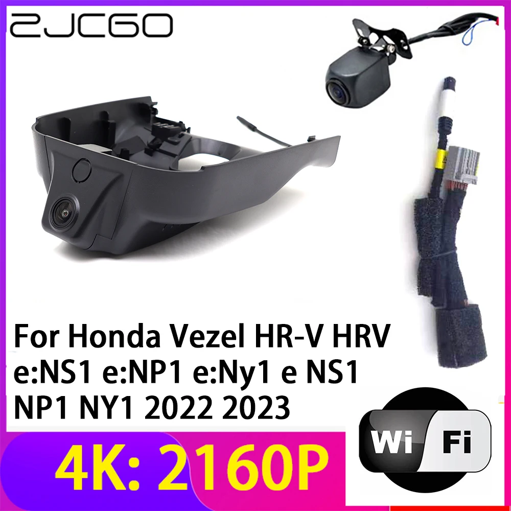 

ZJCGO 4K 2160P Dash Cam Car DVR Camera Recorder Night Vision for Honda Vezel HR-V HRV e:NS1 e:NP1 e:Ny1 e NS1 NP1 NY1 2022 2023