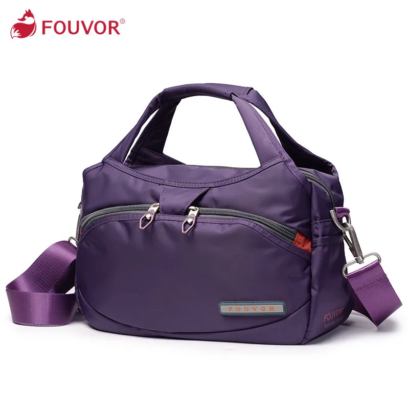 Fouvor 2022 New Fashion Oxford Handbag For Women Nylon Large Capacity Canvas Bag Female Shoulder