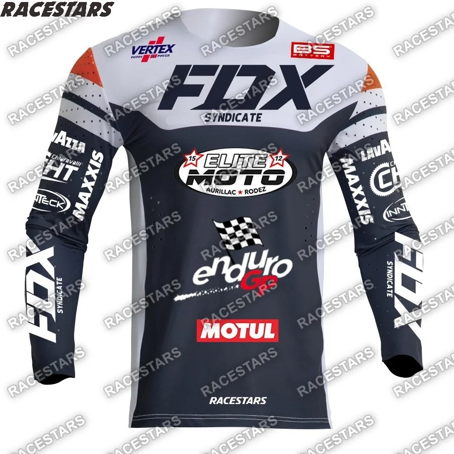 Motocross Shirts 2024 Enduro Offroad Men's Motorcycle MTB Mountain Dirt