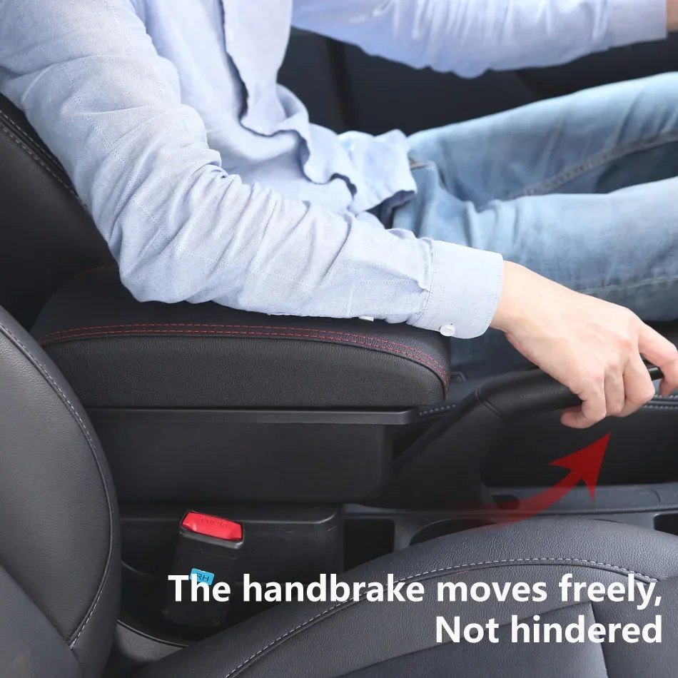 Car Armrest Box Universal Car Armrest Universal Model Armrest Box Central Storage Box Dedicated Cup Holder Retrofit parts Interior Accessories