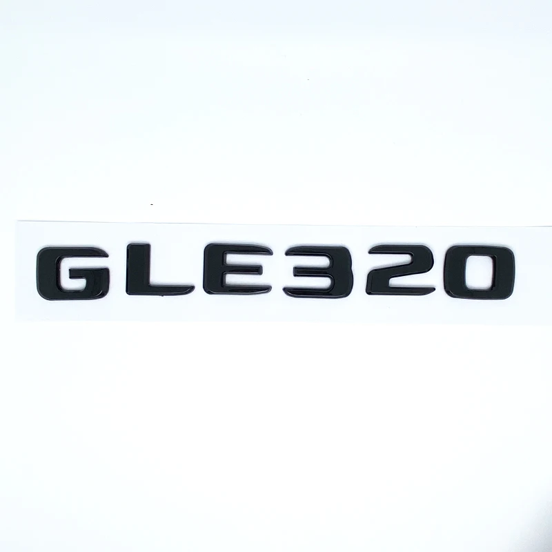 2017 GLE250d GLE300d GLE350d GLE400 GLE450 4Matic 자동차 스타일링 트렁크 명판 스티커용 문자 엠블럼 배지