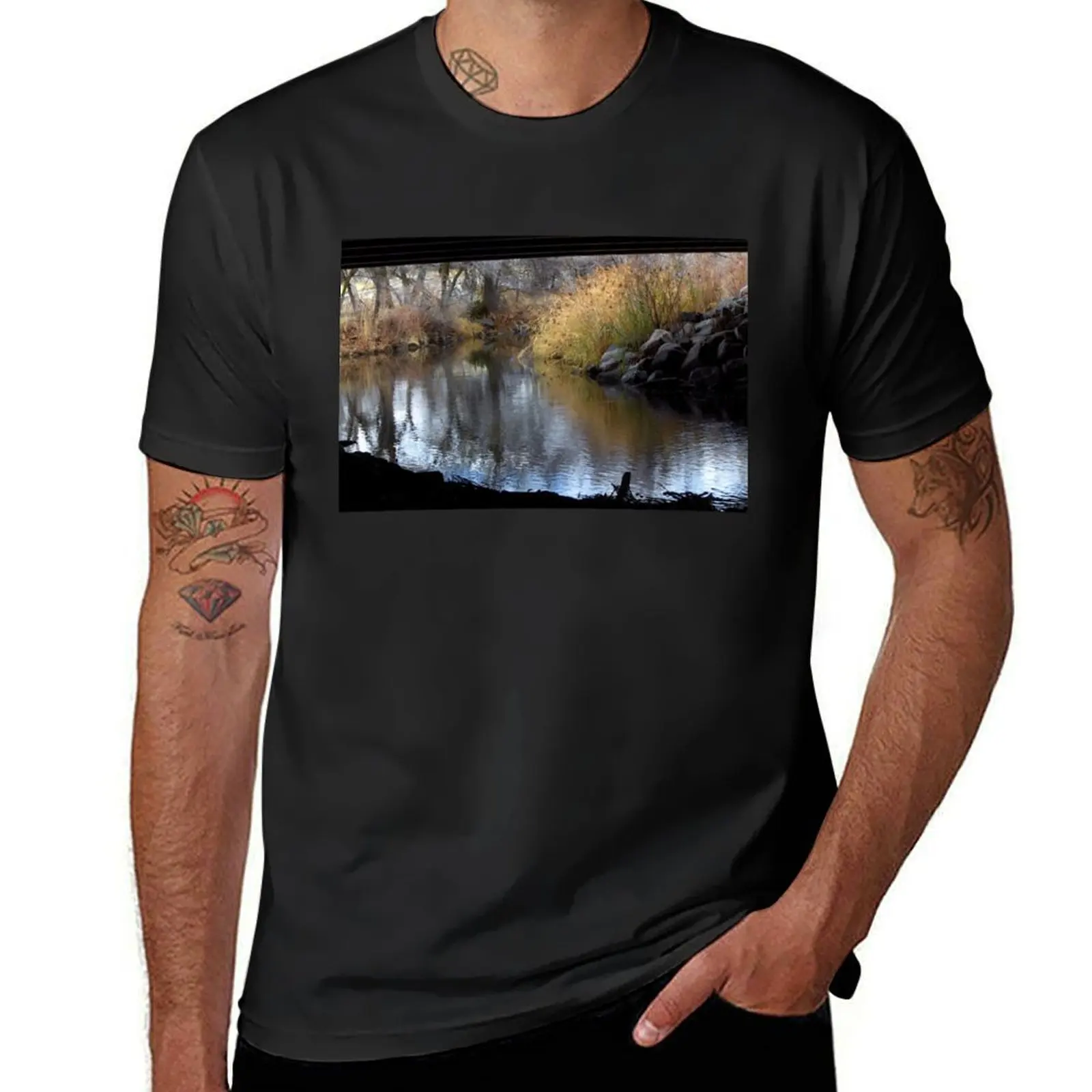 

Beautiful fall season photography T-Shirt cute clothes customs design your own graphics customizeds mens graphic t-shirts funny