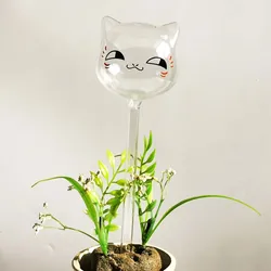 Glass Self - Watering Bulbs for Automatic Plant Hydration and Garden Irrigation (Squint)
