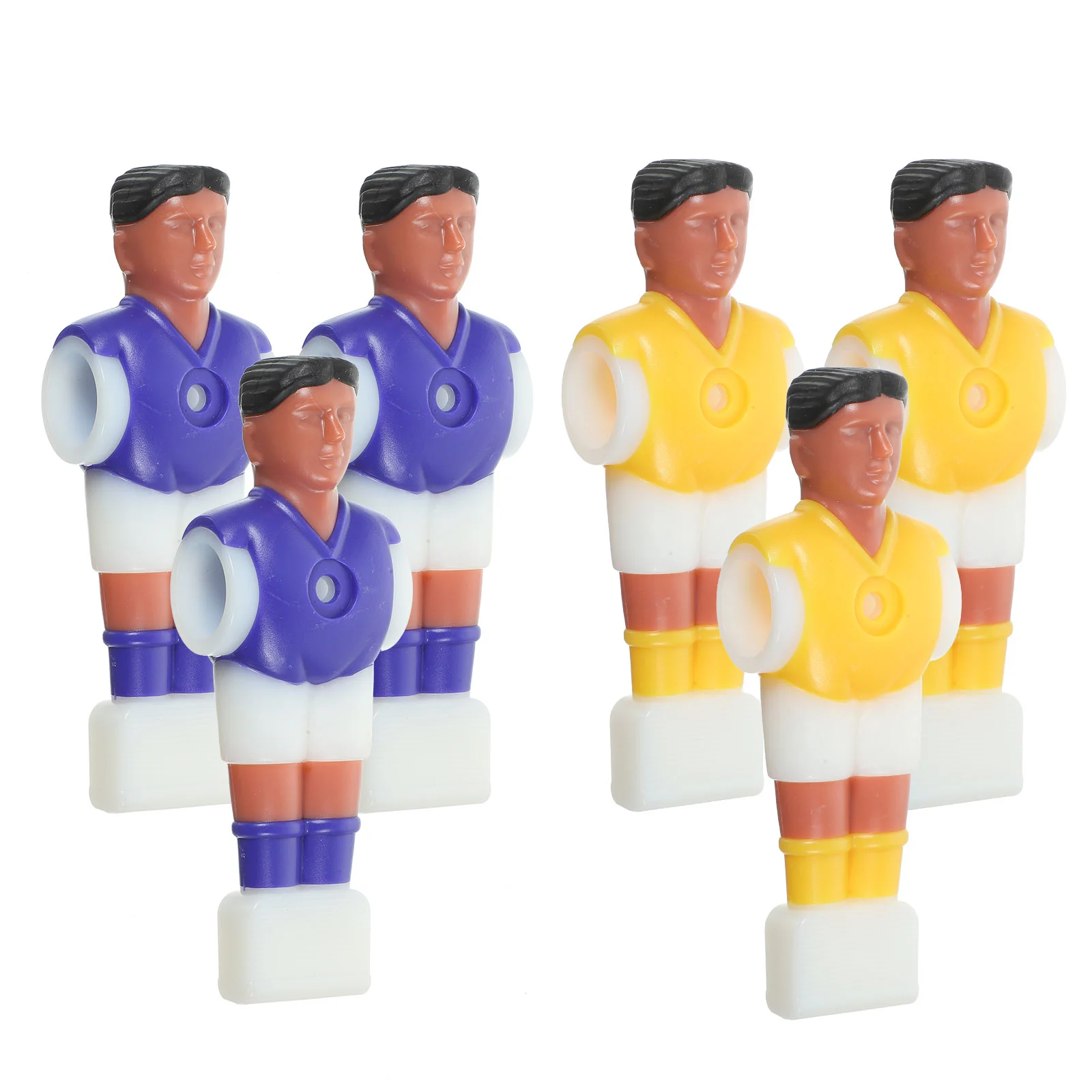

6 PCS Football Table Child Kids Soccer Stackable Formula Dispenser Tabletop Player