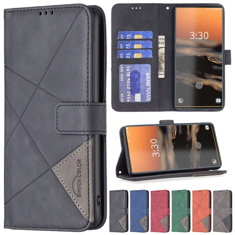 Wallte Hijab Edge Custodia Magnetica In Pelle Flip Per Samsung Galaxy S24 Ultra S23 Fe S22 S21 S20 S10 Plus S9 Note 20 10 Lite Cover