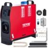 VEVOR 5KW Diesel Air Heater All in One 12V Diesel Parking Heater Silencer Diesel Heater w/Remote Control & LCD Switch for RV Bus 1