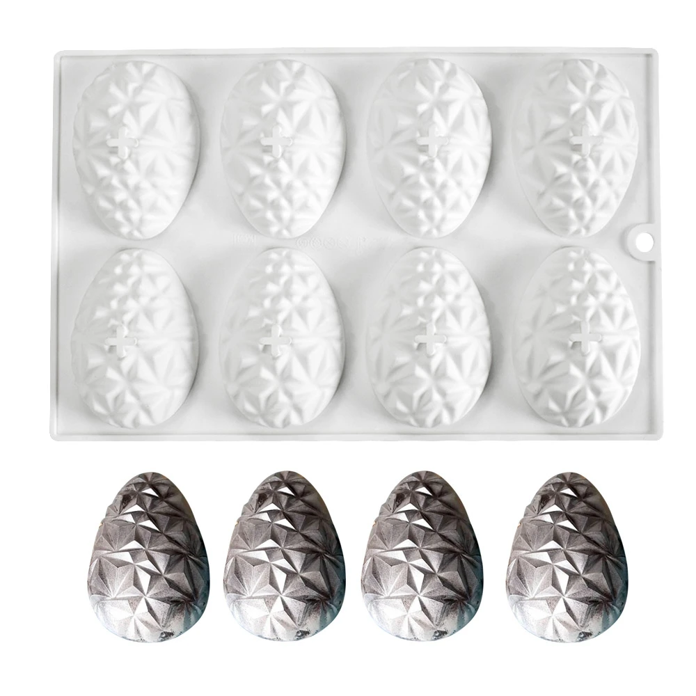 1pc Fried Egg Silicone Mold Food Shape Mold for Soap, Wax, Resin  Castings., Not Food Grade