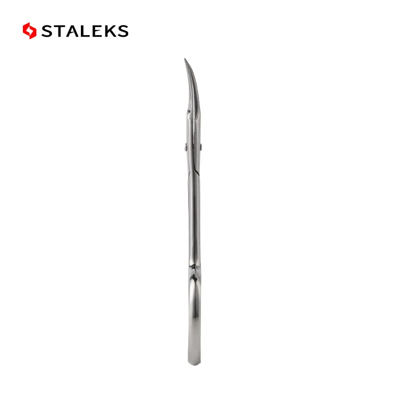STALEKS Classic 10 Type 1 Curved Beauty Scissors Stainless Steel Nail Scissors High Quality Peeling Makeup Scissors Tools 2