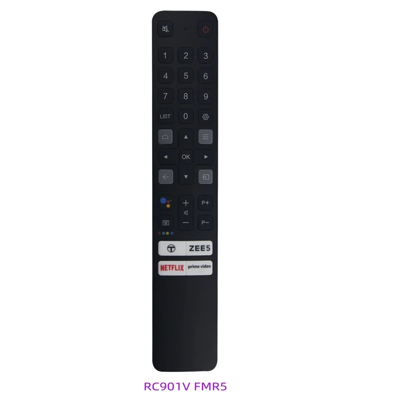 Фото Пульт дистанционного управления RC901V для TCL Smart TV, пульт дистанционного управления RC901V FMR1 FMR5 FMR7 FMRD без голосового управления №4