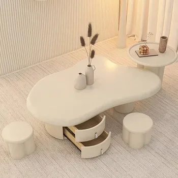 Tavolino da caffè moderno di bellezza salvaspazio Tavolini da caffè unici europei Glamour Exquisite Mesa De Centro Sala Mobili per la casa