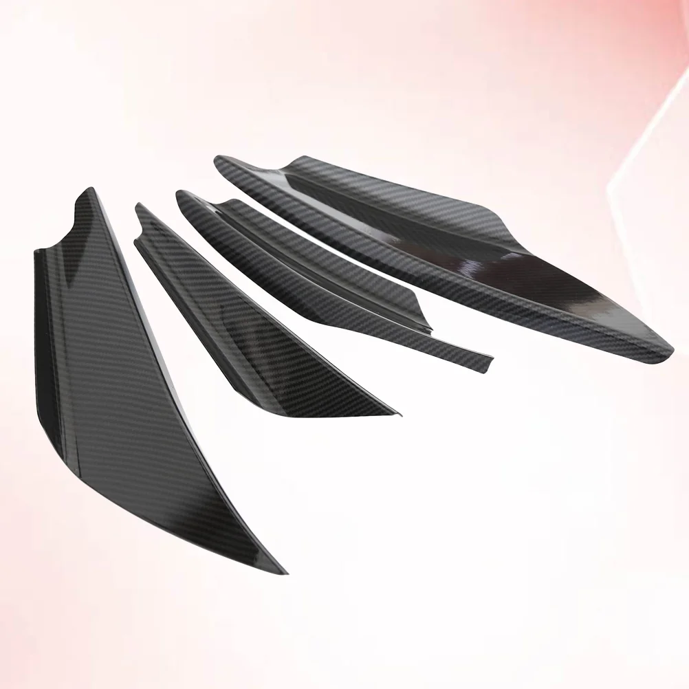 4 PCS Universal Car Front Rear Pad Remolque Para Autos Bumper Cover Cars Splitter Spoiler