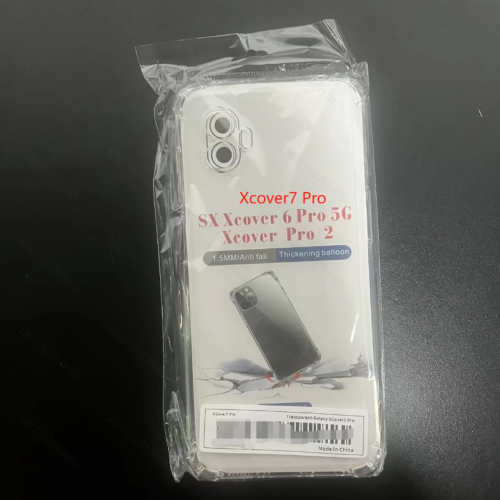 Shockproof Transparent Soft Silicone Phone Case - Clear Back Protective Cover