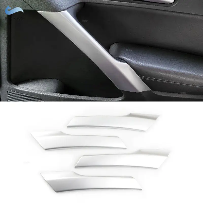 

For VW Tiguan 2008 2009 2010 2011 2012 2013 2014 2015 2016 ABS Chrome Door Armrest Panel Doors Handle Grip Cover Protective Trim