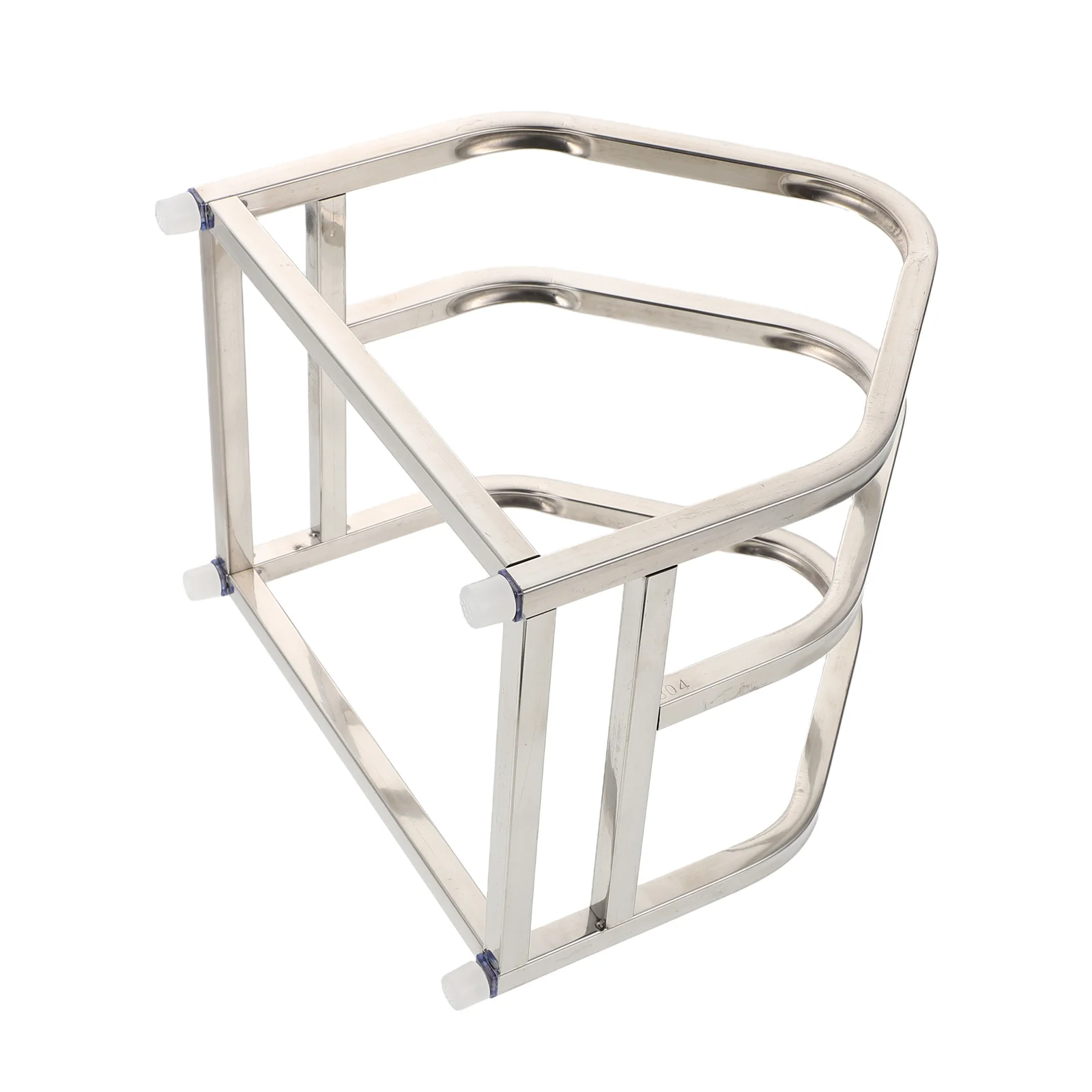 

Double Chopping Board Rack Kitchen Storage Organizers Cutting Holder Cutlery Pan