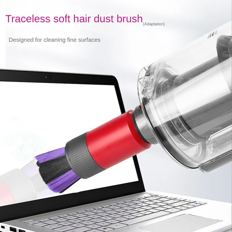 Vacuum Cleaner Traceless Soft Brush Head for Dyson V7 V8 V10 V11 V12 V15 Vacuum Cleaner Universal Suction Head Accessories Vacuum Cleaner Accessories