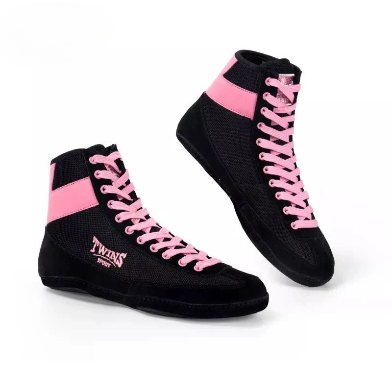 Men Women Wrestling Shoes Competition Sport Fighting Shoes Unisex Brand Designer Boxing Sport Shoe Youth Training Shoe
