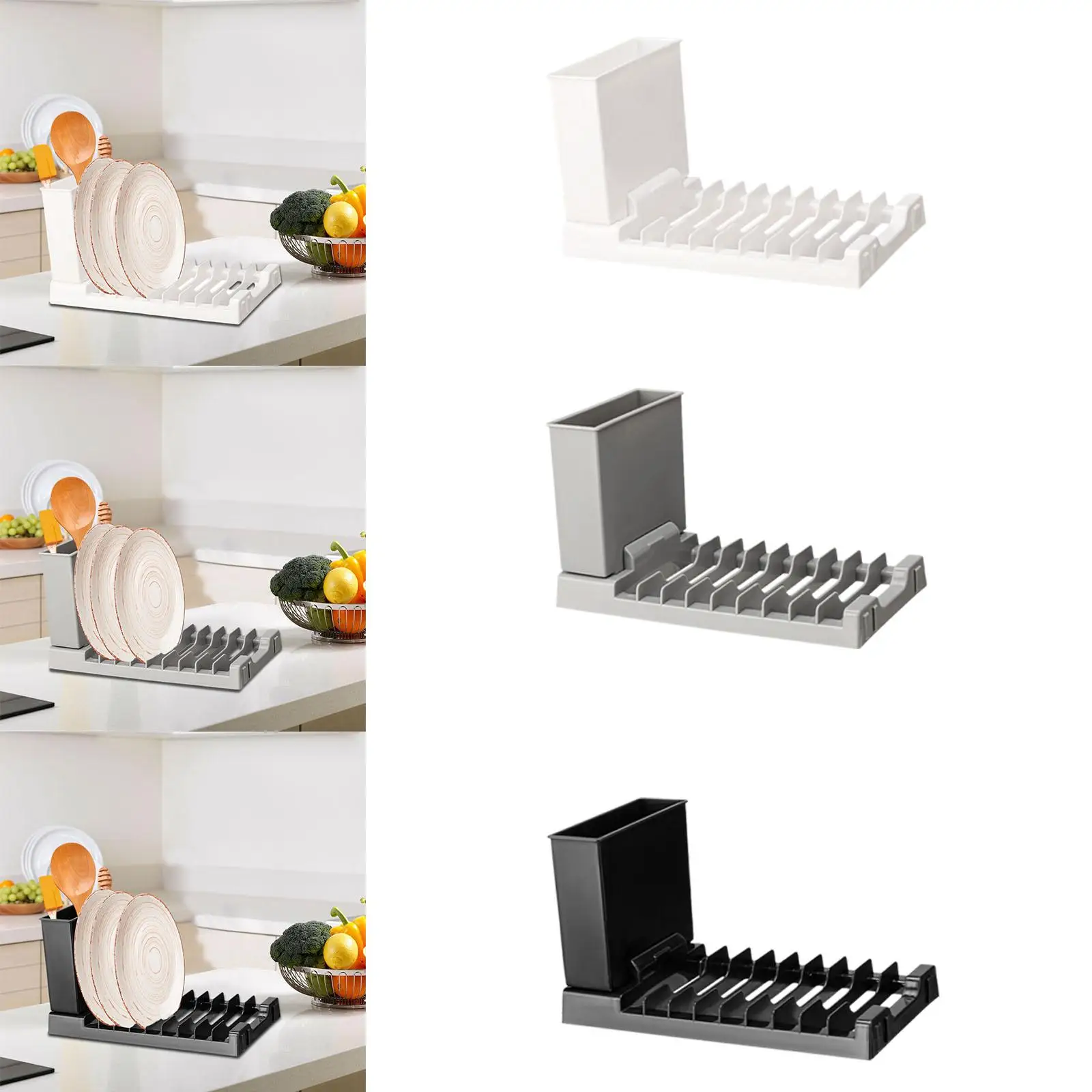 Dish Drying Rack,Kitchen Rack,Kitchen Gadgets,Sink Hanging Utensil Holder,Dish Drainer Rack Dish Rack for Kitchen Counter