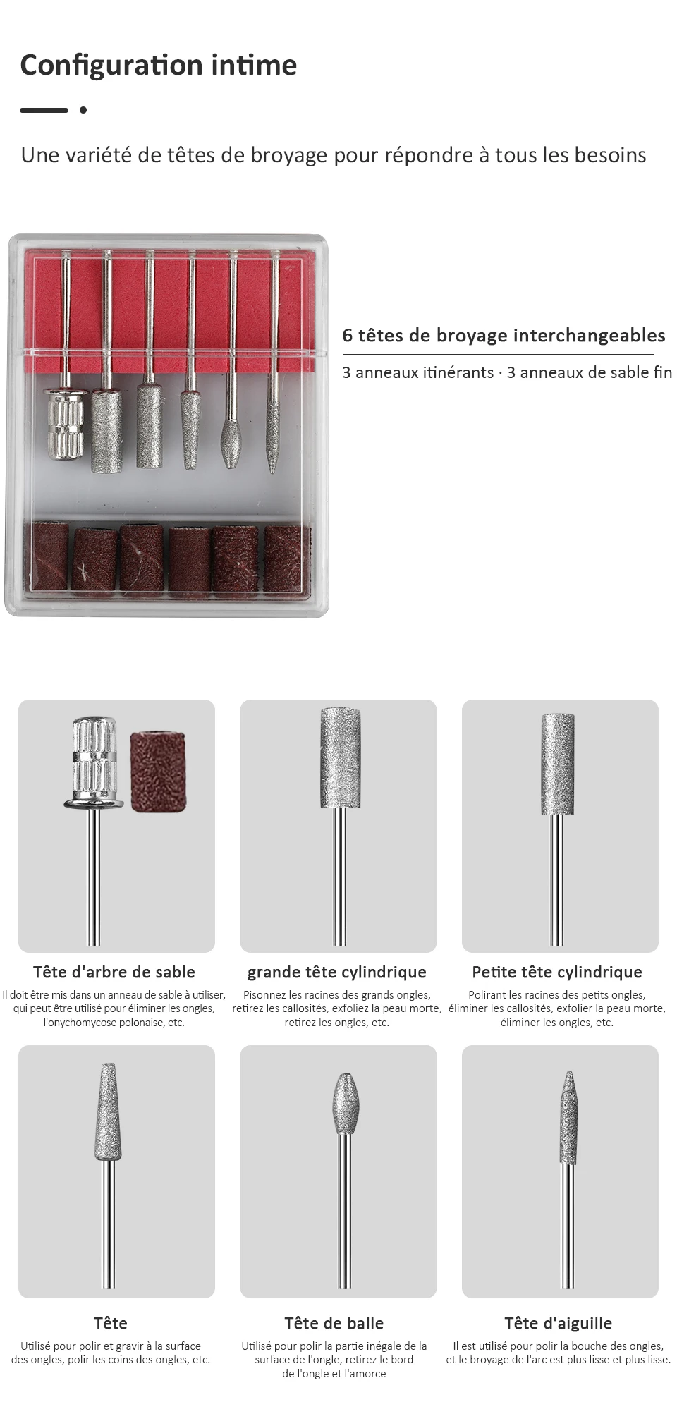Perceuse à Ongles Électrique