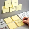 3x3 Sticky Note Paper Bright Colored Memo Pad Self-adhesive Reminder Note 100 Sheets/Pad 3
