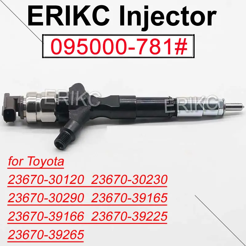 

23670-30290 Diesel Injector 095000-7811 Fuel Sprayer Nozzle 095000-7812 for TOYOTA DENSO 095000-7810 Truck Parts 23670-39165