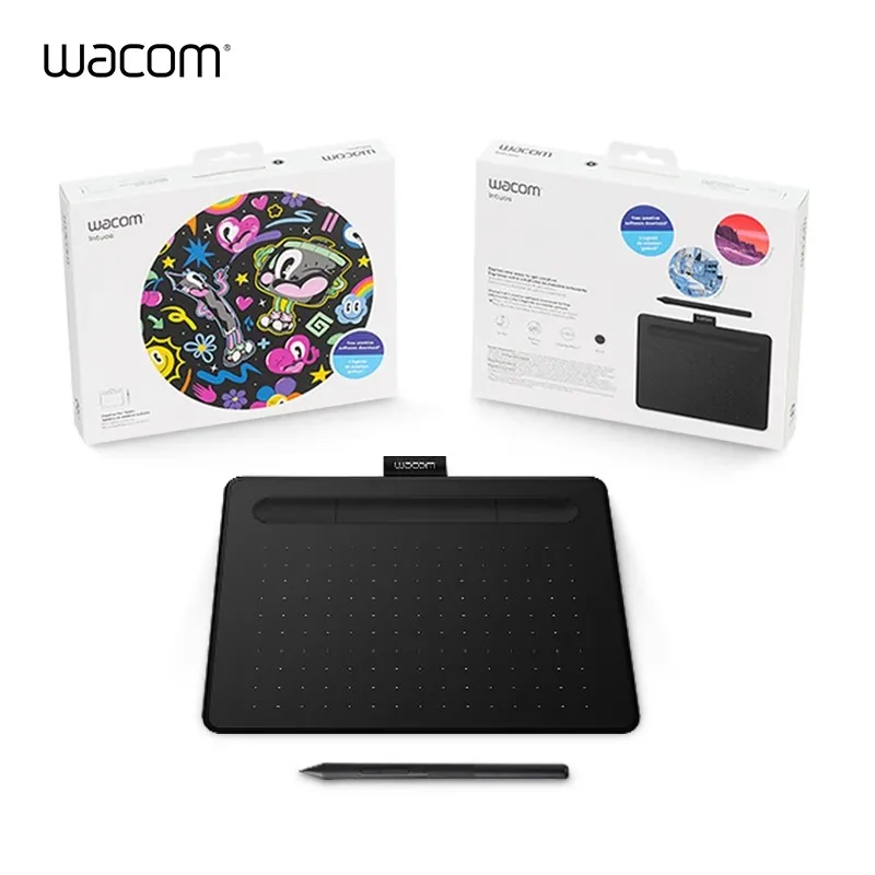 Wacom Intuos Medium Ctl-6100 Graphics Drawing Tablet For Teachers Students Creator Works With Windows Mac Android Chromebook - Image 3