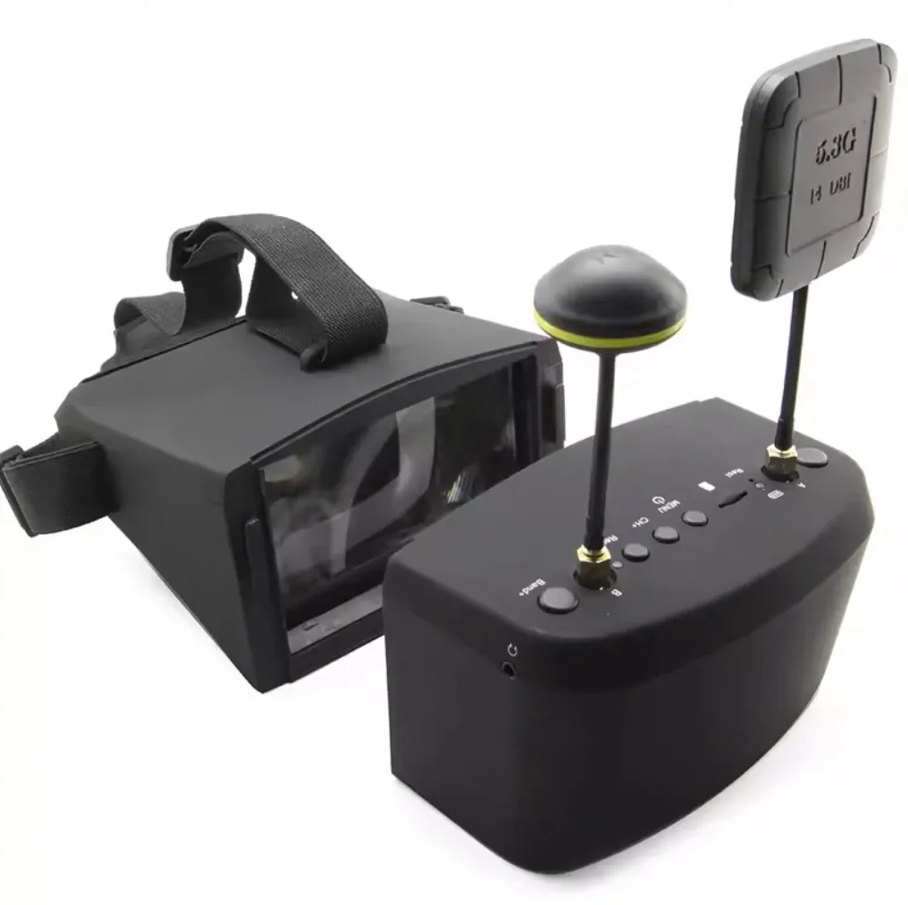 Lunettes FPV Lantian LS800D DVR 5.8G Diversity Écran HD