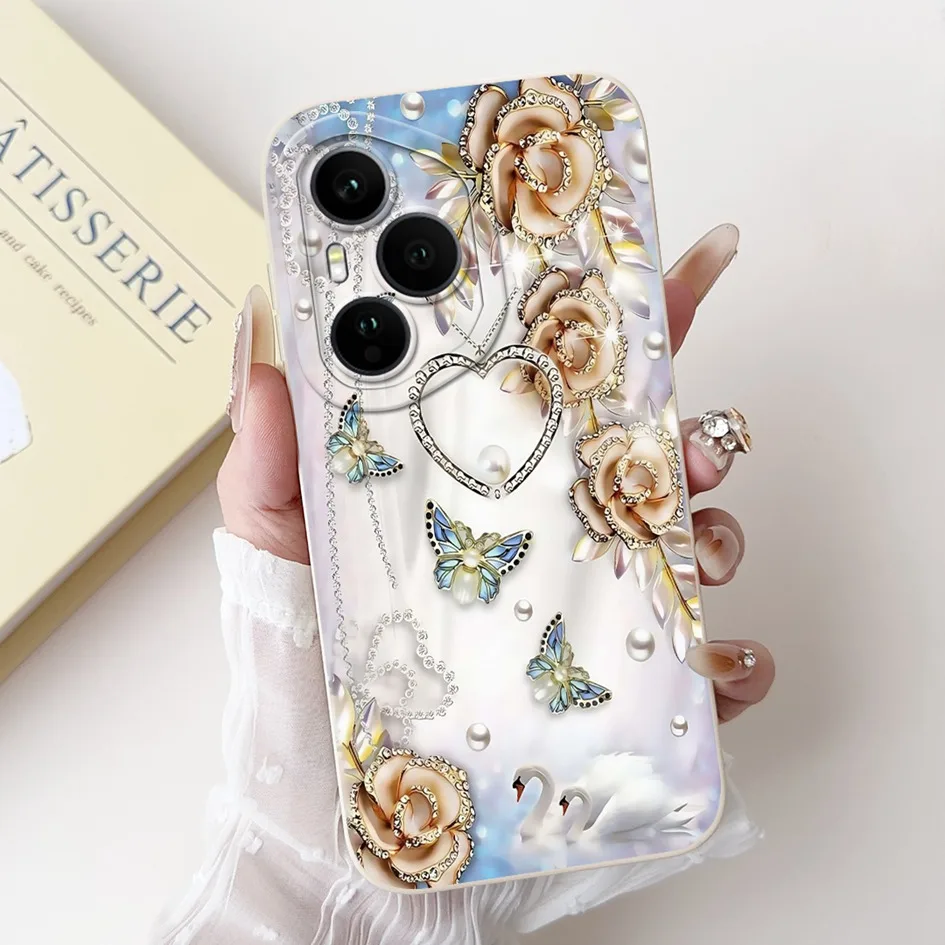 Stylish Shockproof Silicone Cartoon Phone Case - Soft and Cute Back Cover